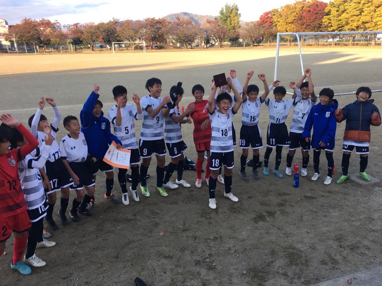 令和4年度 長野県中学校サッカー新人大会 中信地区大会　優勝